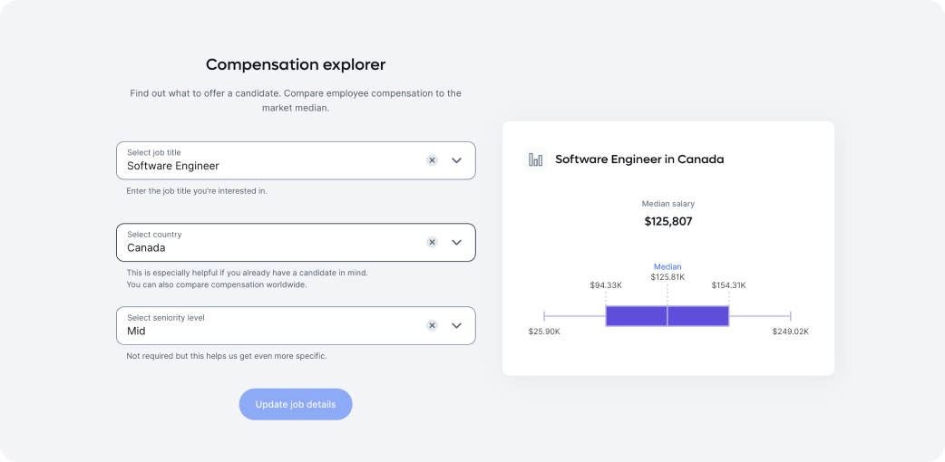 Unlock salary insights worldwide with our new Compensation Explorer