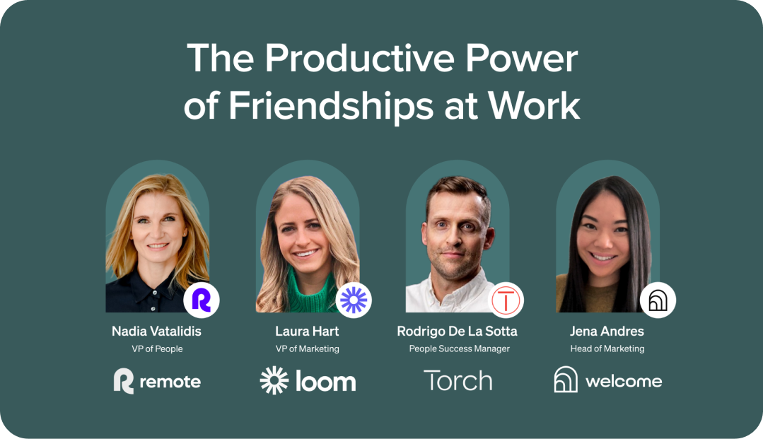 On-Demand Webinar: The Productive Power of Friendships at Work