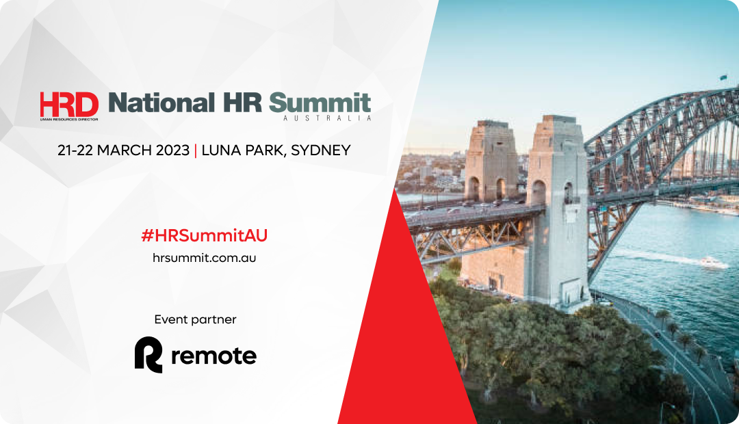 Join us at HRD National HR Summit 2023 in Sydney, Australia on March 22-23.