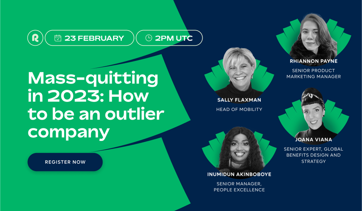 Webinar: Mass-quitting in 2023 - How to be an outlier company