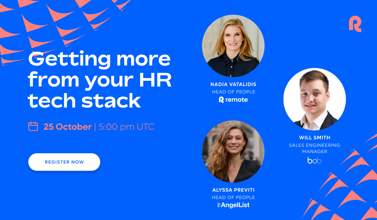 Webinar: Getting more from your HR tech stack