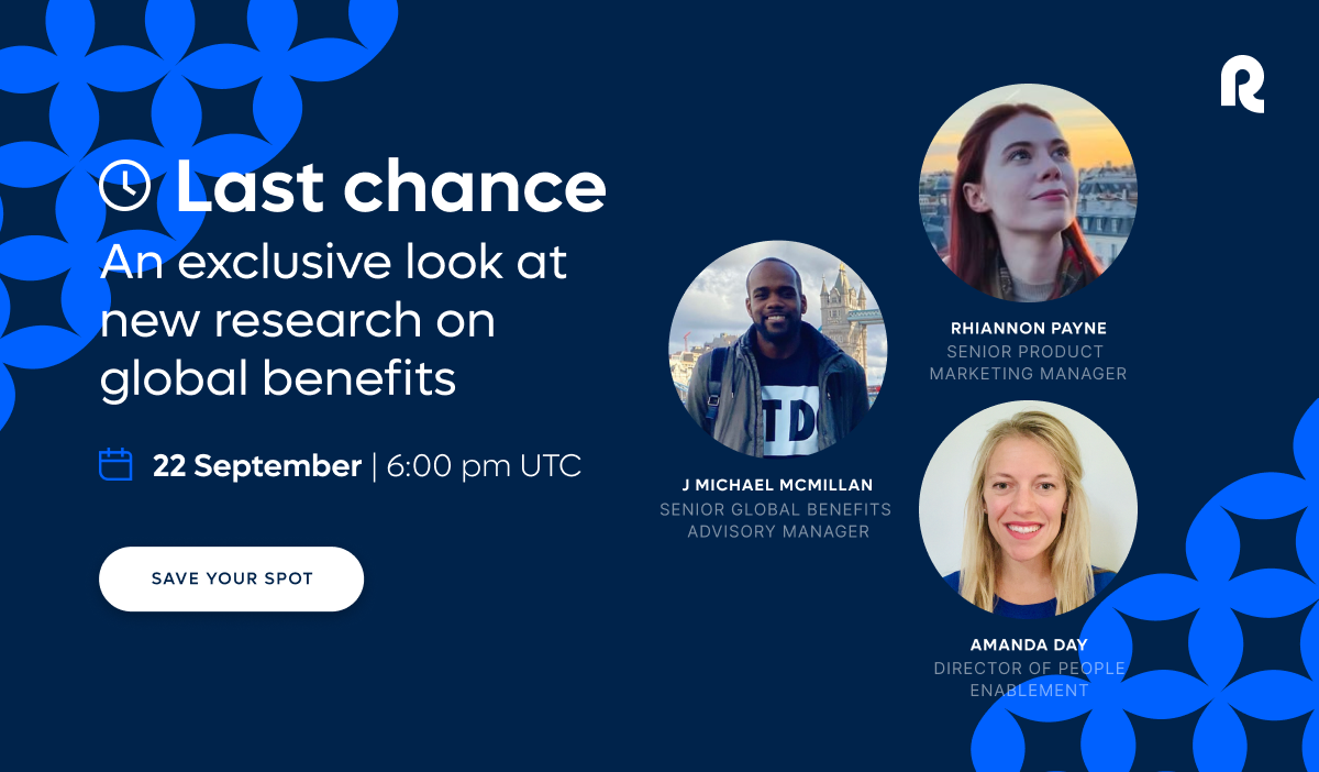 Last chance to attend today's webinar