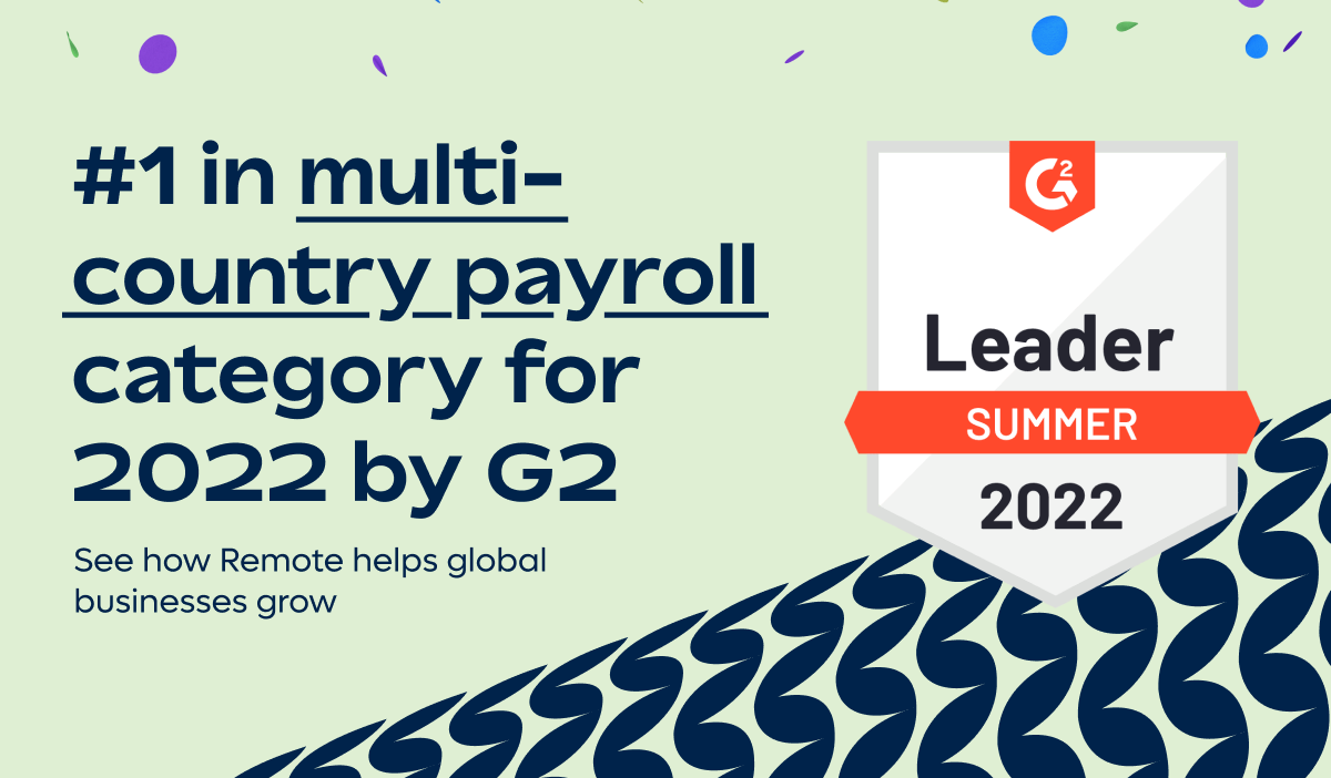 #1 in multi-country payroll category for 2022!