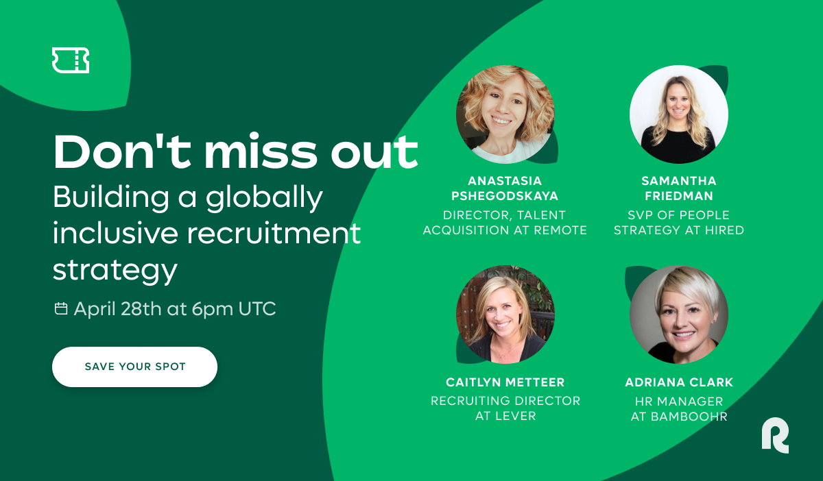 Building a globally inclusive recruitment strategy